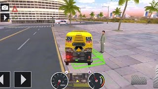 City Tuk Tuk Auto Rickshaw Driving Simulator - Realistic Taxi Driver Game - Android Gameplay screenshot 5