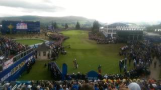Ryder Cup 1st tee experience: Bubba Watson style