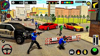 Vero simulatore di inseguimento in auto della polizia 3D - Vero simulatore di guida di auto della... screenshot 2