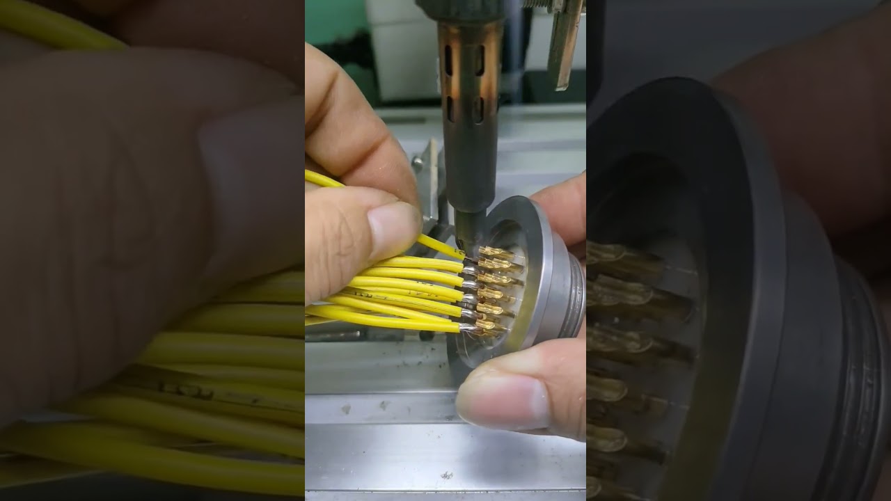 Professional aviation plug soldering wire