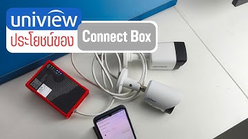 Uniview : GCB01-B7 Connect box usage with other brand cameras