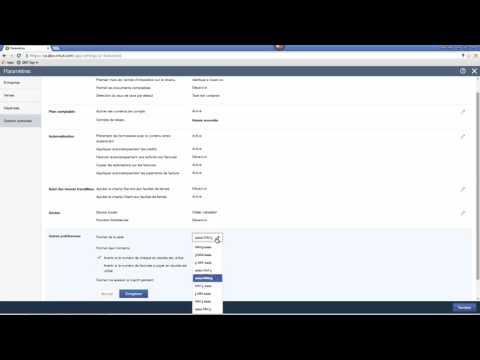 Vidéo: Comment modifier la date d'échéance sur QuickBooks ?