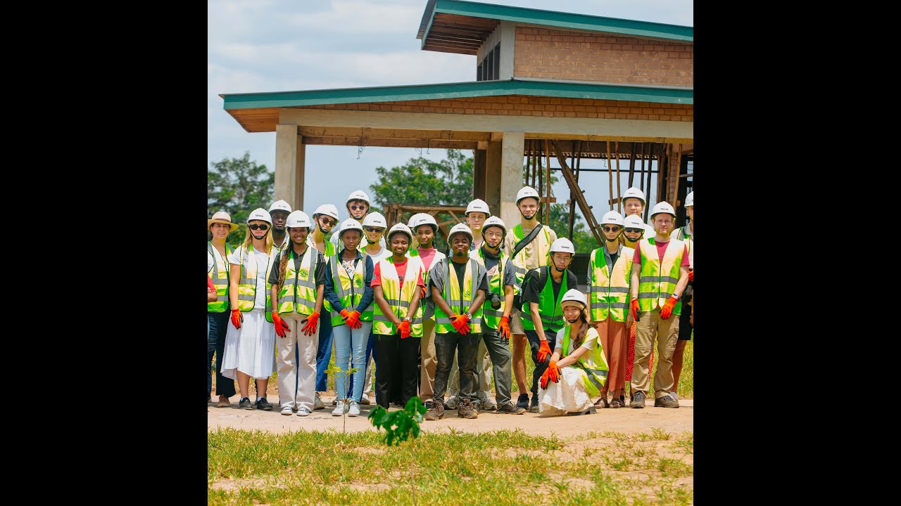 Lund and Ardhi University Build day at TAWAH Vocational Training Centre 2024