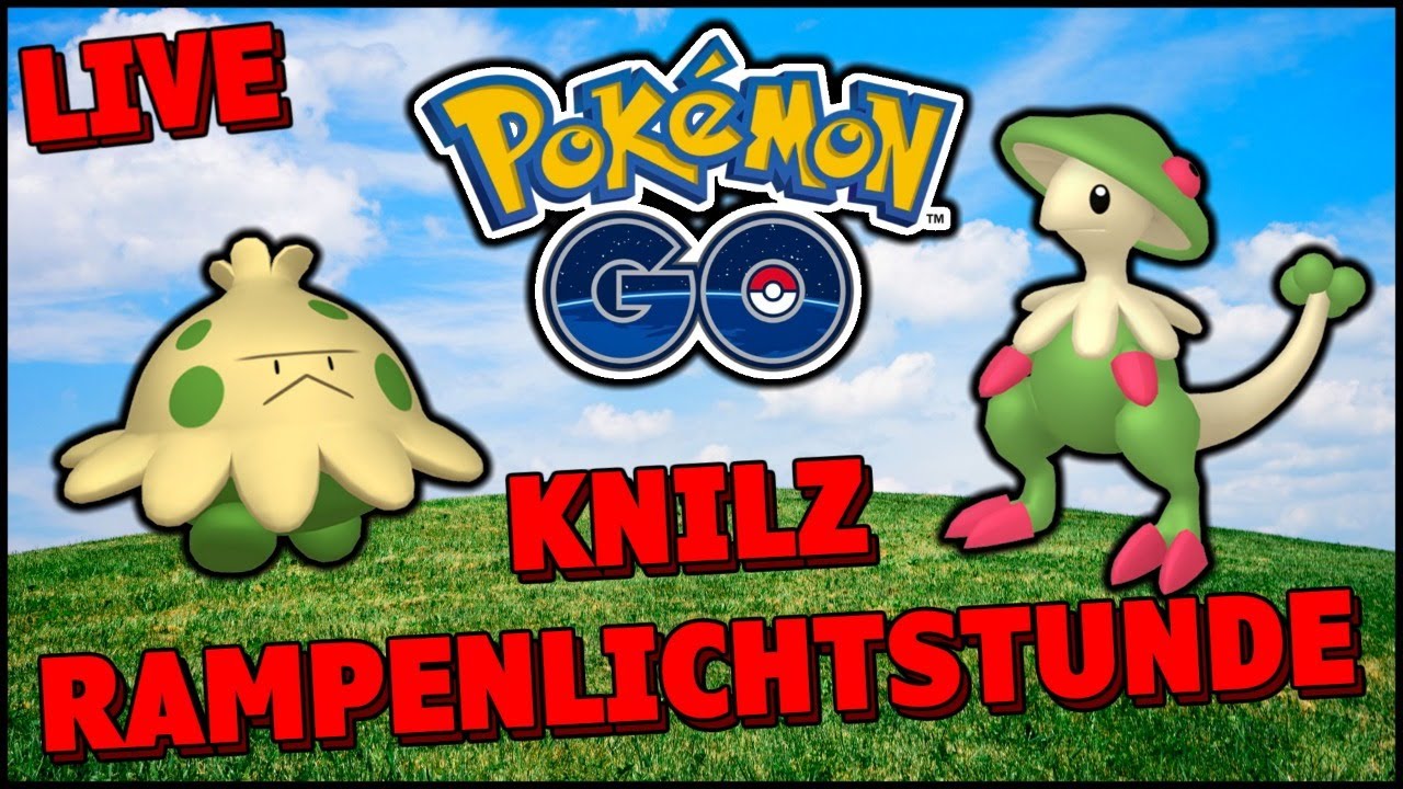 Pokemon Go Rampenlicht Stunde Februar 2022 🌿 Rampenlicht-Stunde Knilz (Shroomish Spotlight Hour) - Pokemon Go