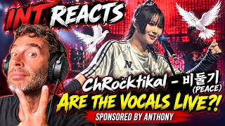 INT REACTS to ChRocktikal – “PEACE” LIVE | Are Seyeon’s Vocals REALLY Live? 👀 | Sponsored by Anthony