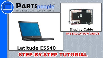 Dell Latitude E5540 (P44G001) Display Cable How-To Video Tutorial