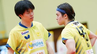 小林広夢 有延大夢 vs 龍崎東寅 森薗政崇 TFINALGAME T.T彩たま vs  静岡ジェード ノジマTリーグ2024-2025 10月19日 浦和駒場体育館 第2G【卓球 Tリーグ公式】