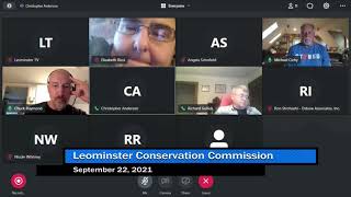 Leominster Conservation meeting 9-22-21