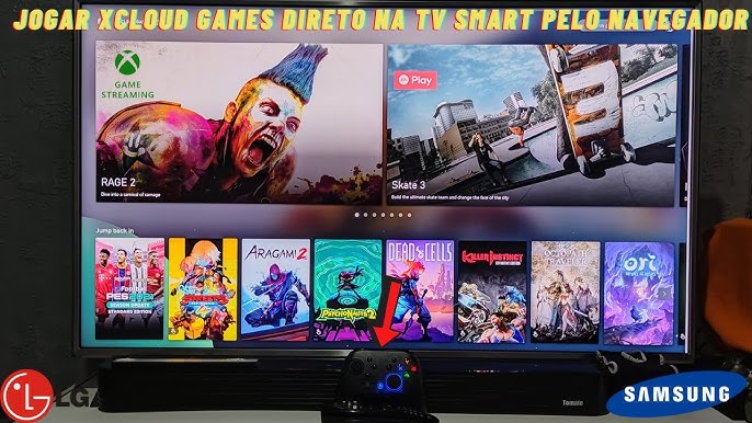 INTEGRAÇÃO XBOX 360 + SMART TV 4K SAMSUNG CURTI DEMAIS!!! 