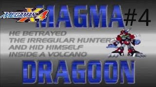 Mega Man X4 Part 4 Magma Dragoons Volcano