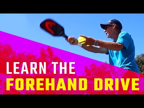 Learn a Pickleball Forehand Drive Shot | Pickleball Technique