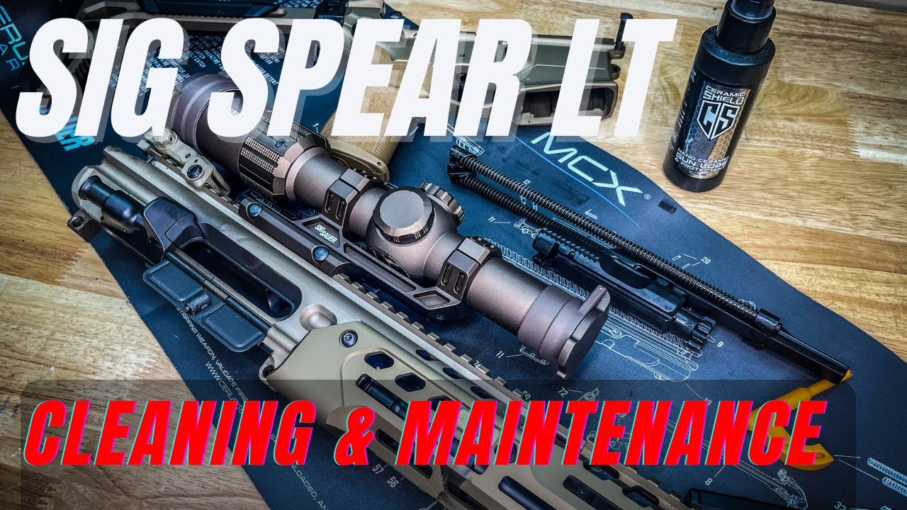Чистка и обслуживание Sig Spear LT 