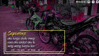 Quotes motor satriafu|story wa 30 detik🔴