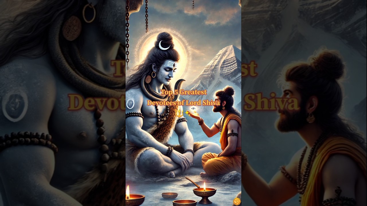 Top 5 Greatest Devotees of Lord Shiva 🔱✨