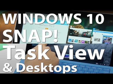 How to Show Windows Side by Side in Windows 10 - YouTube