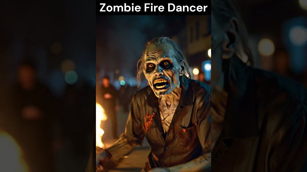 A.I. Imagines Zombies Having the Best Halloween Ever! (doodle droid 264) 