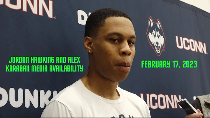 Alex Karaban and Jordan Hawkins Media Availability: February 17, 2023