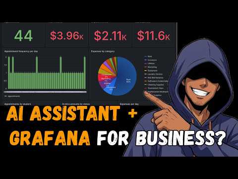 Get Your AI Assistant to Visualize Appointments and Invoices in One Place: Grafana + AI (Full Guide)