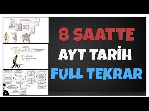 8 SAATTE AYT TARİH FULL TEKRAR #ayttarihfulltekrar #8saatteayttarih