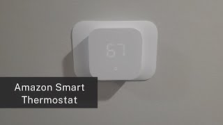 Amazon Smart Thermostat Review | ENERGY STAR certified, DIY install