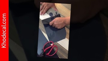 Decal chuyển nhiệt bóc chi tiết nhỏ cực dễ - Freeship Hà Nội