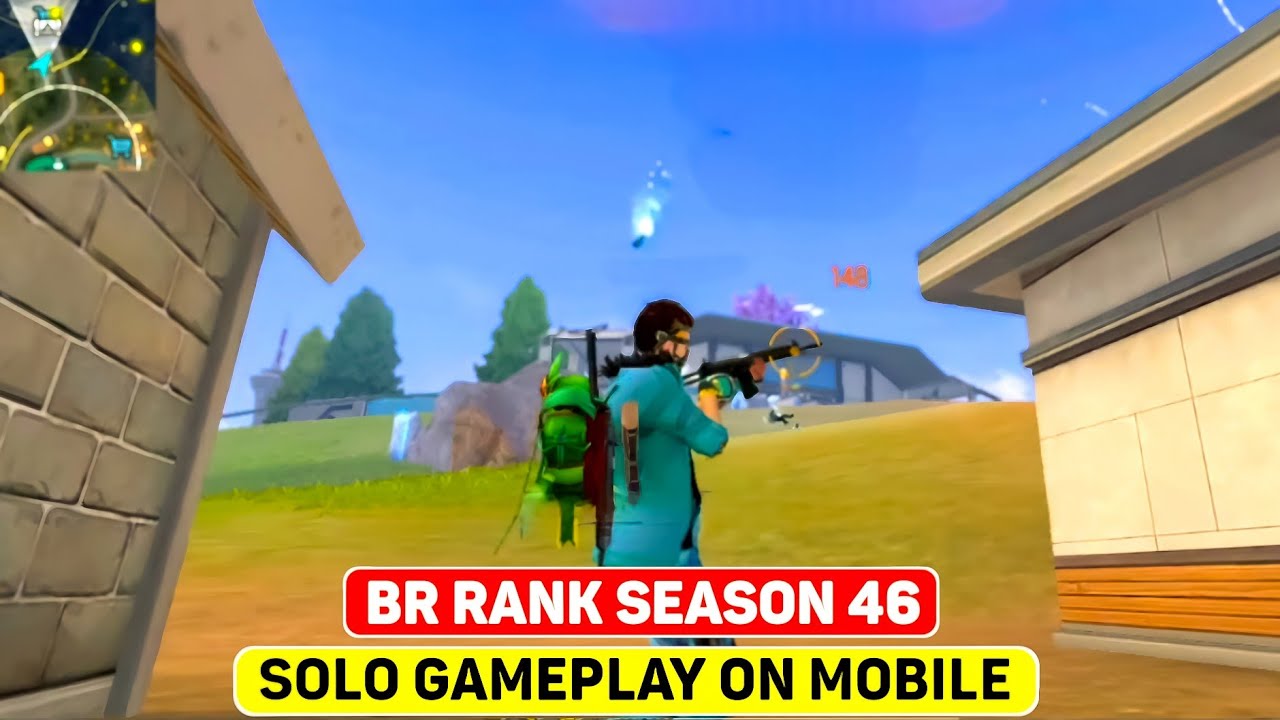 End of BR Rank Season 46! ⚡ Epic Free Fire Mobile Gameplay (Hindi) 