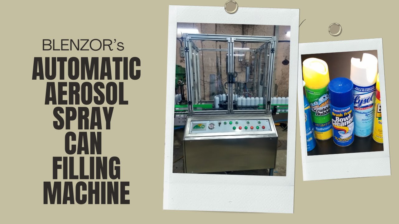 Aerosol Filling Machine YouTube