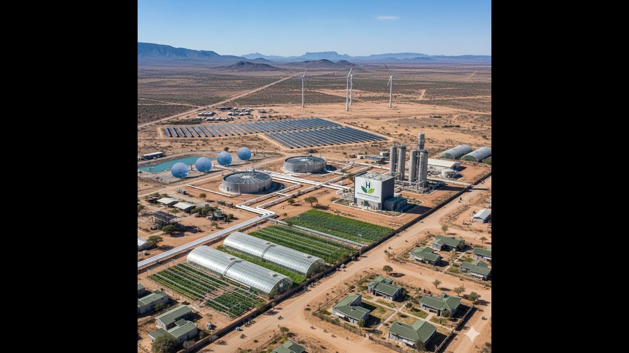 The Green Village in the Desert. 