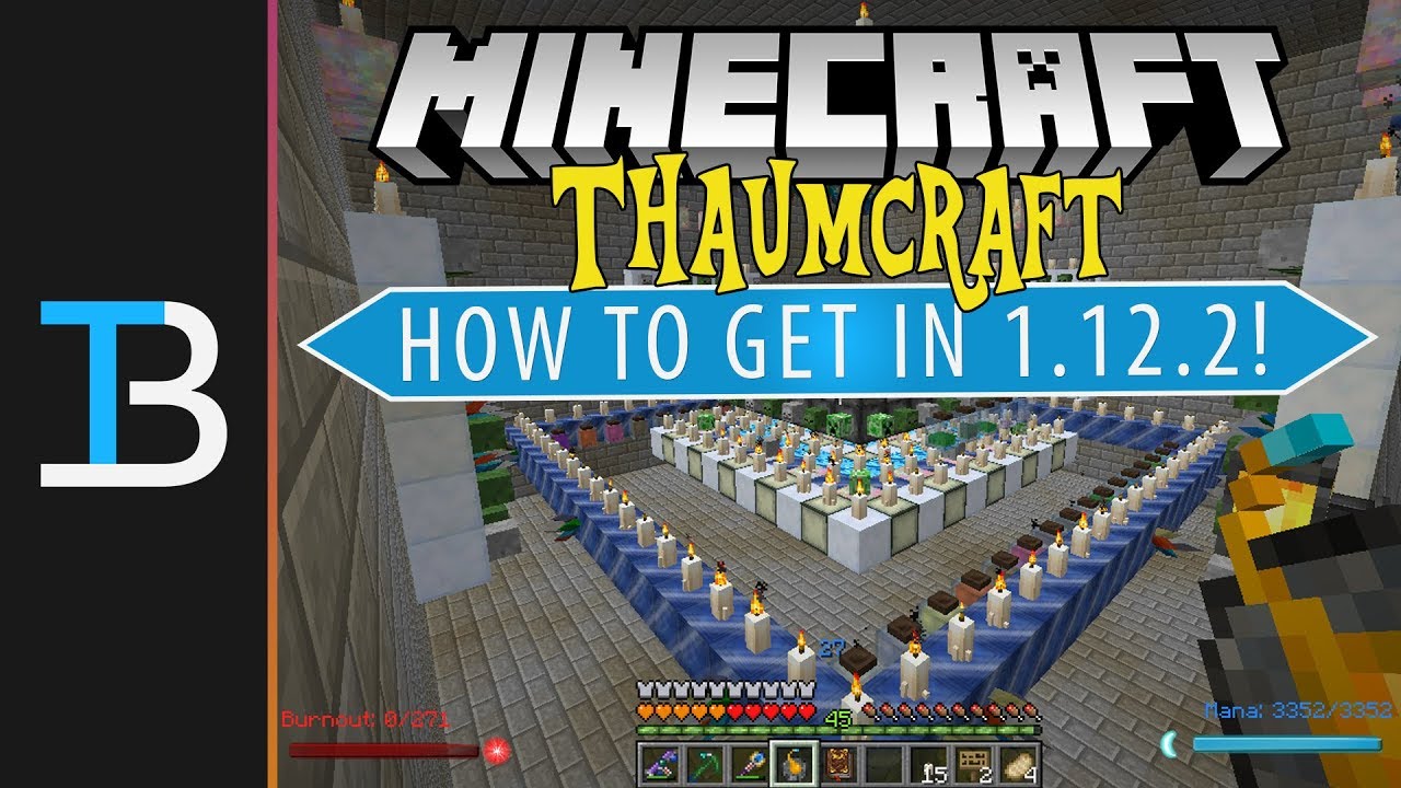 How To Download Install Thaumcraft In Minecraft 1 12 2 Youtube