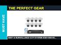 Best AI surveillance CCTV system ZOSI H265 Home Security Camera System with AI
