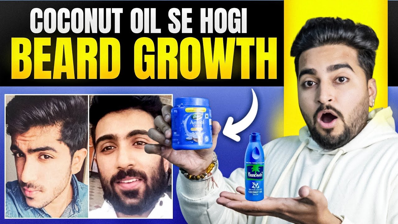 Coconut Oil for Beard Growth | Does It Really Work? Full Science + Results