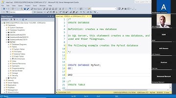 Unlock the secret of how Database and Tables are created in SQL; What You Need to Know! (LIVE CLASS)