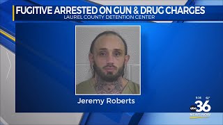 Fugitive Arrested On Gun And Drug Charges