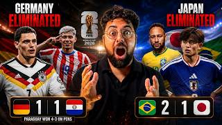 GERMANY AND JAPAN ELIMINATED ! Brazil Survive, Paraguay Shock Germany | FIFA World Cup 2026