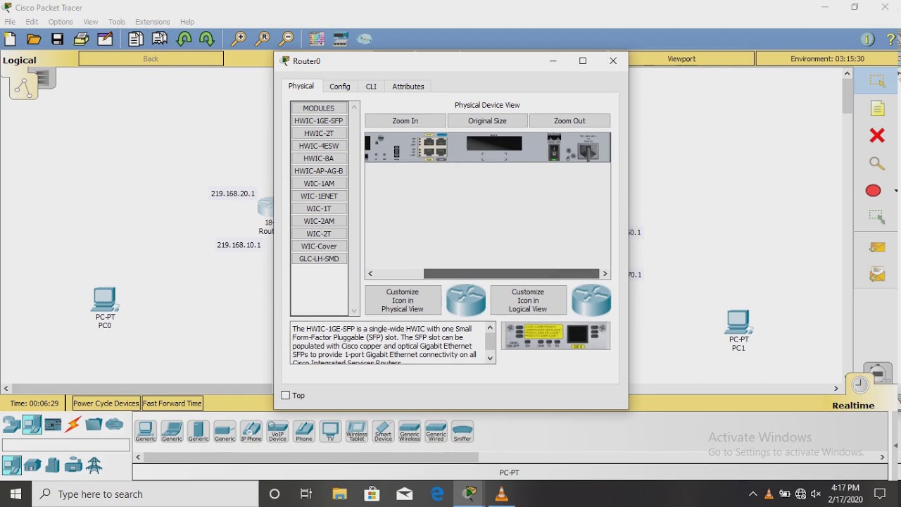 Rip Lab 5 Router Tutorial Router Rip 5 Router dan 2 Pc - YouTube