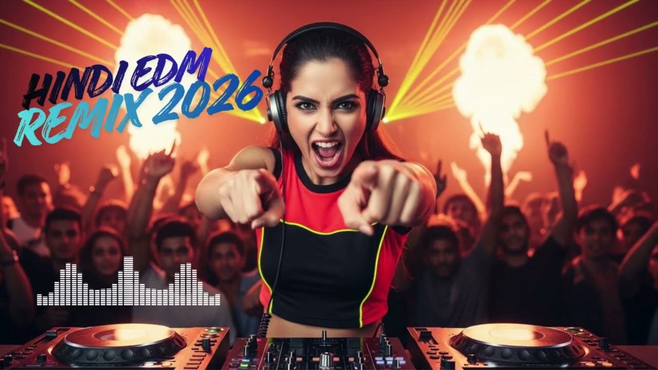 Female DJ Hindi EDM Mashup ⚡ Bollywood Bass Boosted Remix