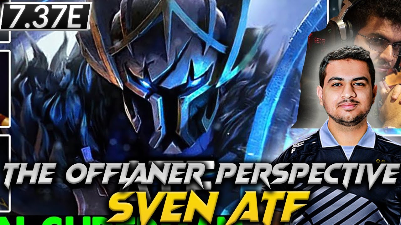 Ammar "ATF" Sven The Offlaner - Dota 2 Pro Full Gameplay Patch 7.37E 