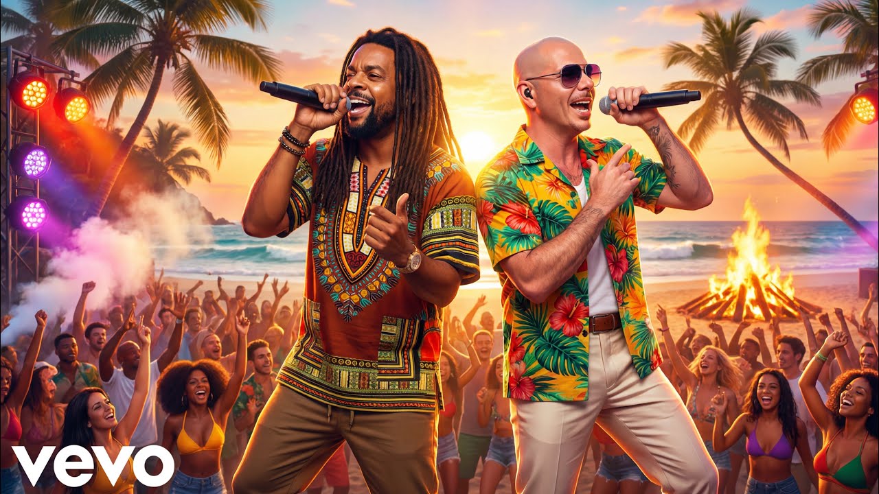 Shaggy ft. Pitbull – BAILA ALL NIGHT 🔥 | Tropical Party Anthem
