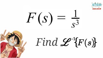 7.2-1 Find Inverse Laplace Transform of 1/s^3 | DE