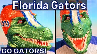 Florida Gators Football Fan - Alligator Foam Latex Prosthetic Makeup - Special Effects Makeup