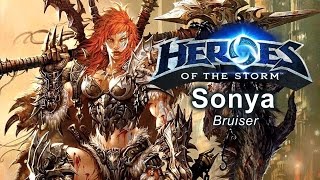 Heroes of the Storm - Sonya GamePlay