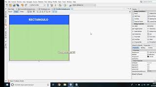 Proyecto para calcular el área, perímetro y diagonal de un rectángulo. 1/2. En java NetBeans.