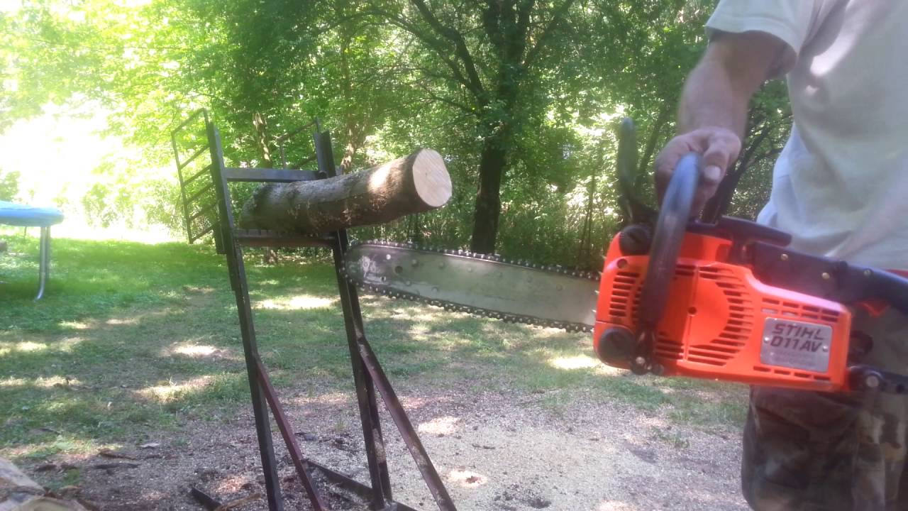 Stihl 011 AV chainsaw YouTube