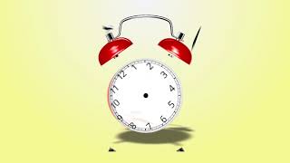Animation of a red dancing alarm clock. screenshot 4
