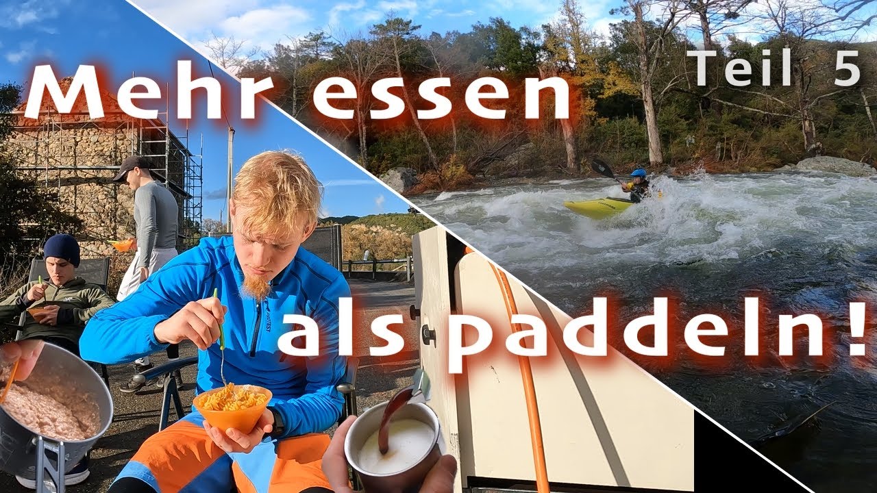 Verstärkung auf dem Vecchio! | Wildwasser Kajak Unterer Vecchio | Korsika Teil 5 | Schmob