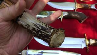 Bone and stag handle Bowie’s Bone and stag handle Bowie’s
