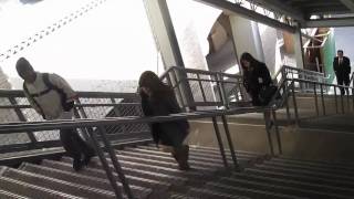 No Movement for Vesey Street Escalator, Riders Still Waiting for a Foreign Part