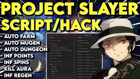 [Update 1.5🎆🥶] Project Slayers Script Hack: Inf Points, Auto Dungeon, Auto Mugen, Fast Auto Farm!