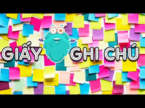 Điều đặc biệt về GIẤY NHỚ | Sticky Notes | Hoạt Hình Khoa Học Vui