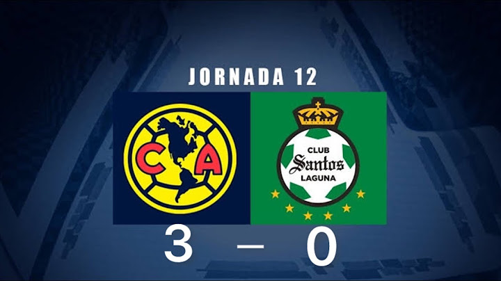 America vs Santos 3-0 Resumen COMPLETO Jornada 12